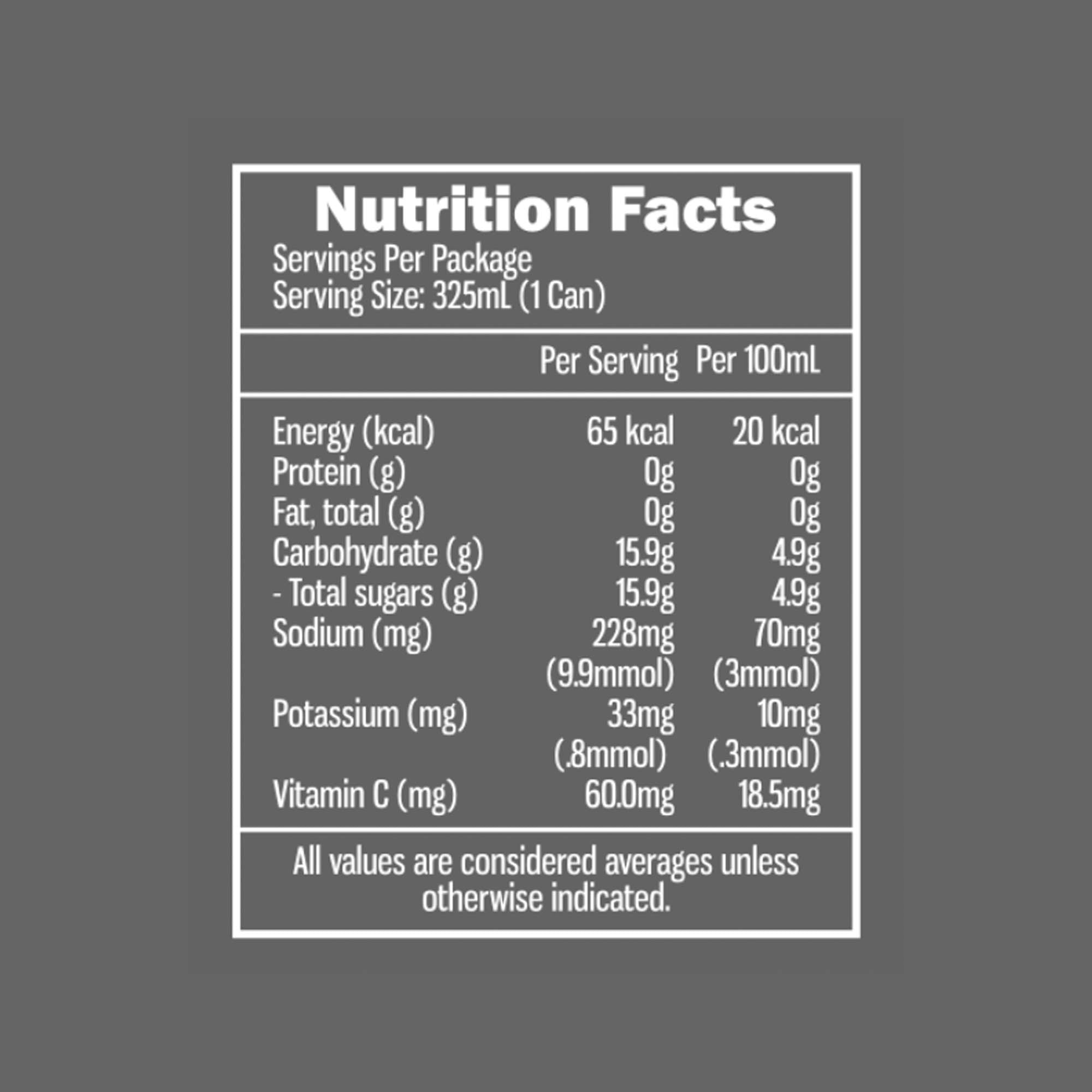 GORILLA FUEL Power Citrus 325ml [Electrolytes]